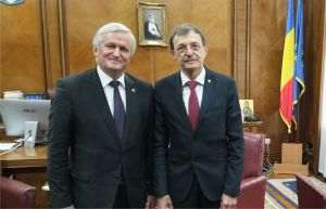 "Science unites" - President of the Romanian Academy, visit to Moldova